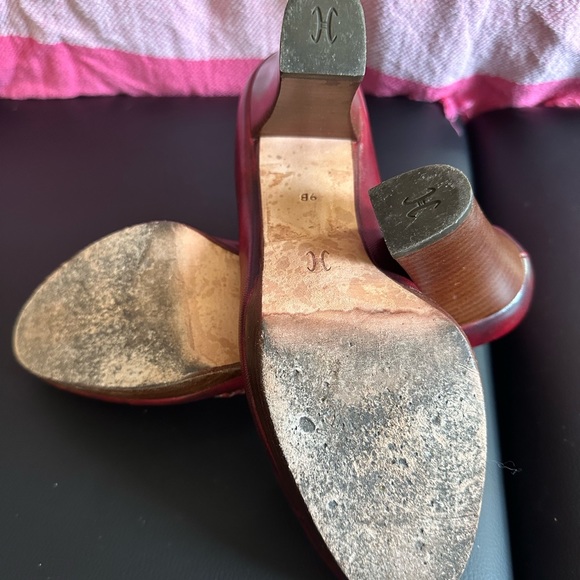 LAST CHANCE $ CUT Cole haan red high heels size 9 - Picture 6 of 9